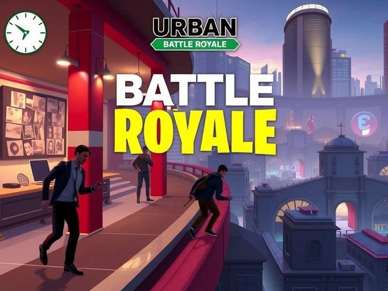 Urban Battle Royale Game Screenshot